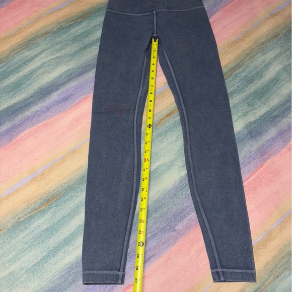 Lululemon Wunder Under High-Rise Tight *Full-On Luxtreme Washed Moon Blue 4 - Picture 10 of 11